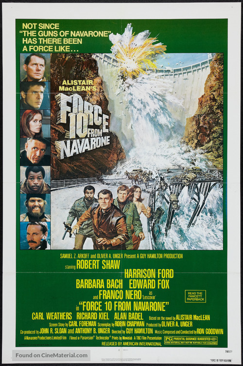 Force 10 From Navarone - Movie Poster