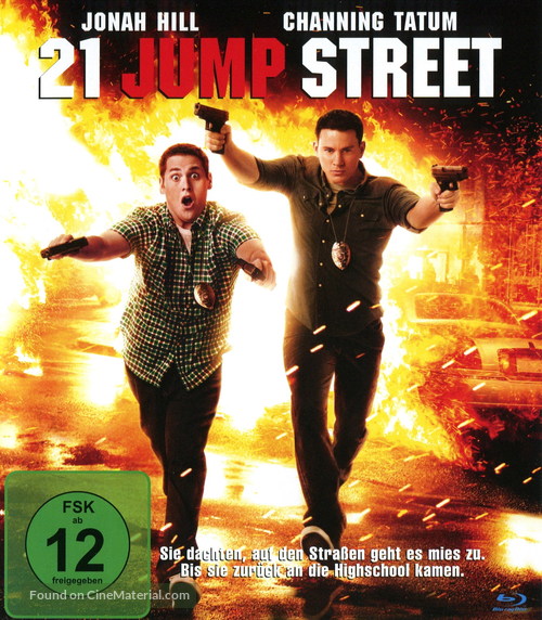 21 Jump Street - German DVD movie cover