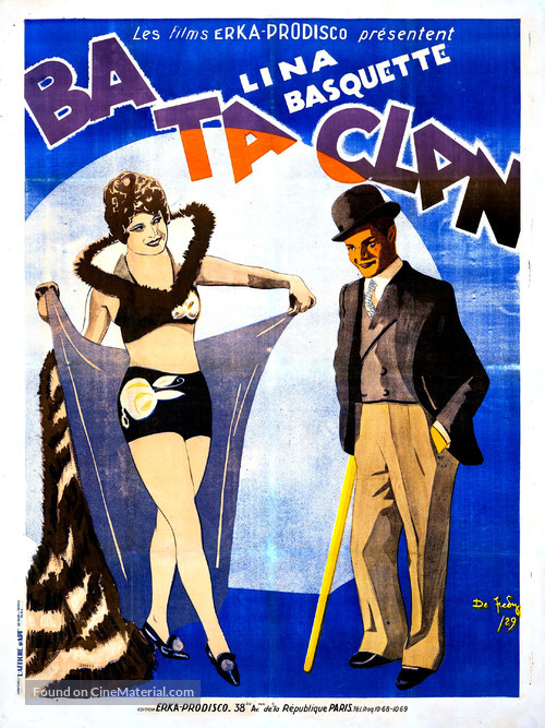 Show Folks - French Movie Poster