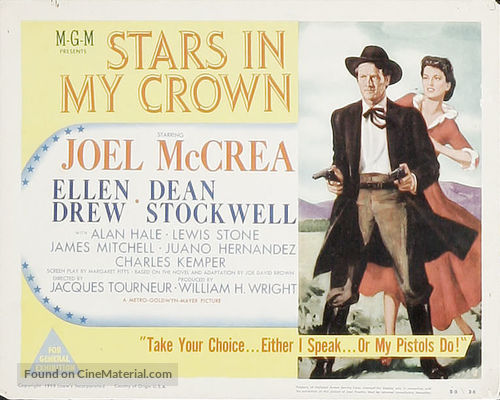 Stars in My Crown - Australian Movie Poster