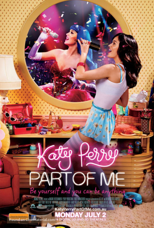 Katy Perry: Part of Me - Australian Movie Poster
