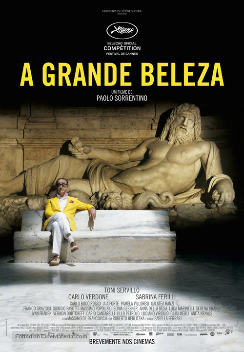 La grande bellezza - Portuguese Movie Poster