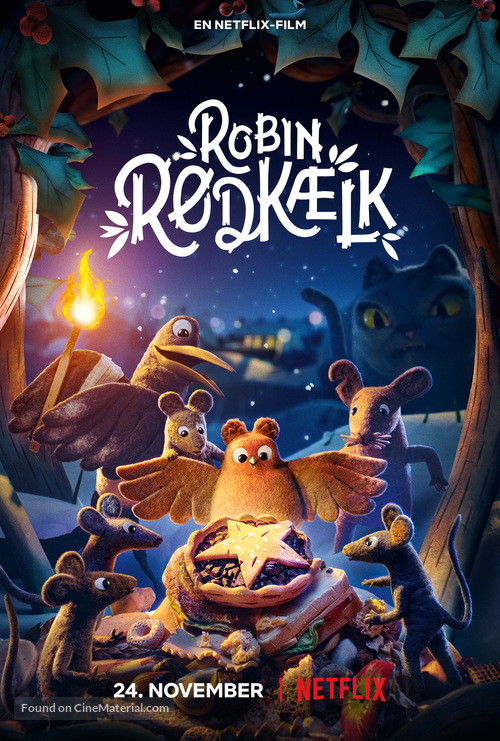 Robin Robin - Danish Movie Poster