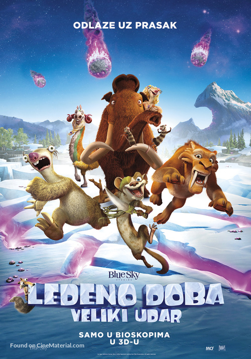 Ice Age: Collision Course - Serbian Movie Poster