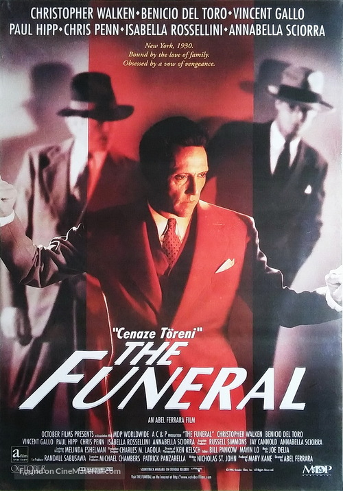 The Funeral - Turkish Movie Poster