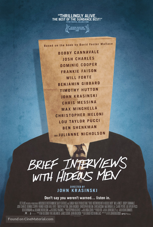 Brief Interviews with Hideous Men - Movie Poster
