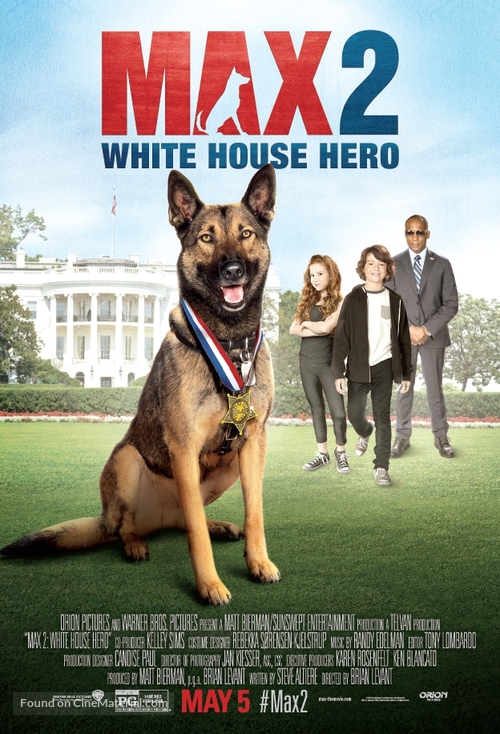 Max 2: White House Hero - Movie Poster