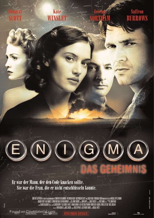 Enigma - German Movie Poster