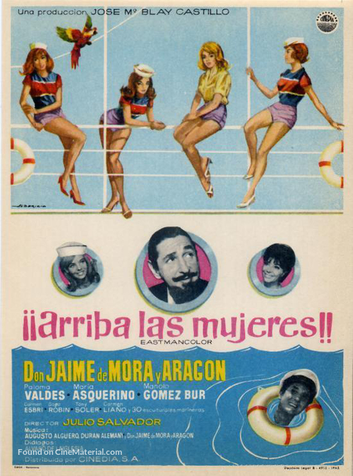 &iexcl;&iexcl;Arriba las mujeres!! - Spanish Movie Poster