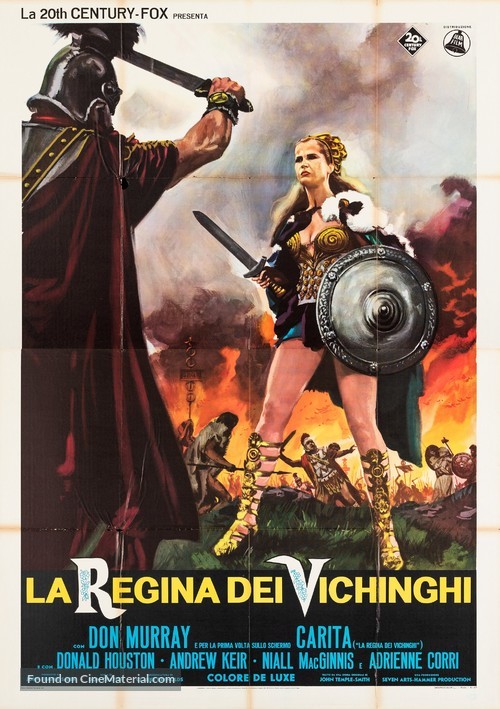 The Viking Queen - Italian Movie Poster