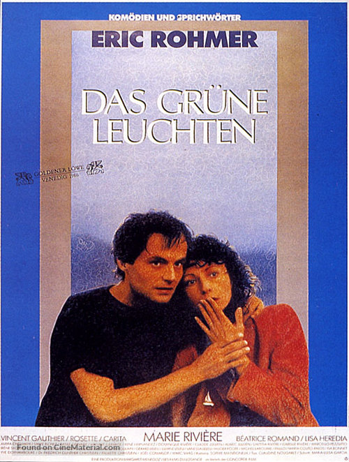 Rayon vert, Le - German Movie Poster
