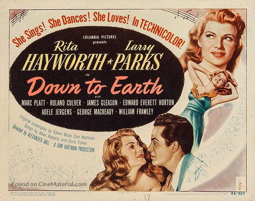 Down to Earth - Movie Poster