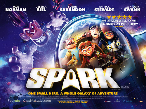 Spark: A Space Tail - British Movie Poster