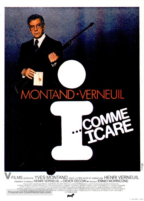 I... comme Icare - French Movie Poster