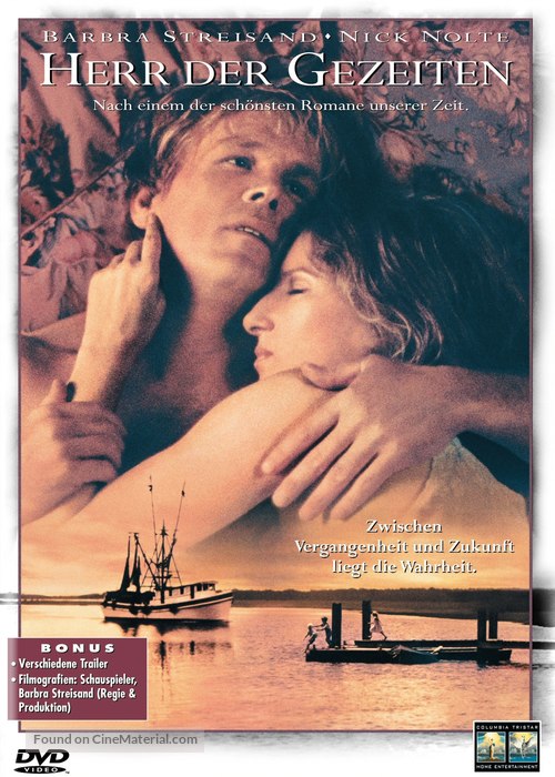 The Prince of Tides - Swiss DVD movie cover