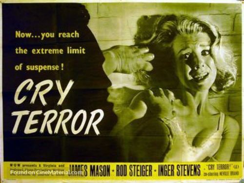 Cry Terror! - British Movie Poster
