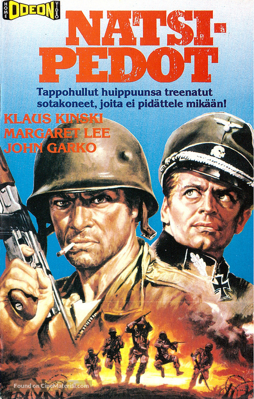 5 per l&#039;inferno - Finnish VHS movie cover