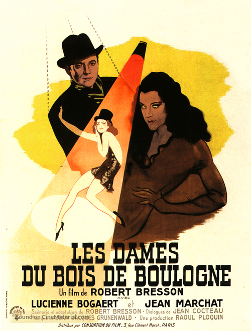 Dames du Bois de Boulogne, Les - French Movie Poster