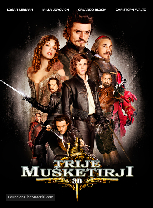 The Three Musketeers - Slovenian Movie Poster