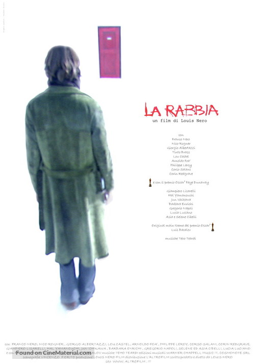 La rabbia - Italian Movie Poster