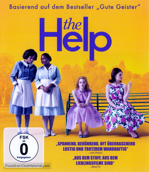 The Help - German Blu-Ray movie cover