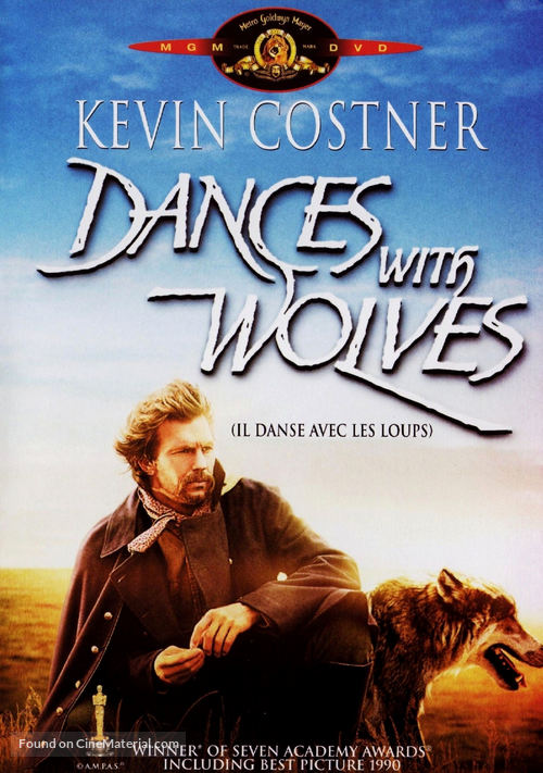 Dances with Wolves - Canadian DVD movie cover