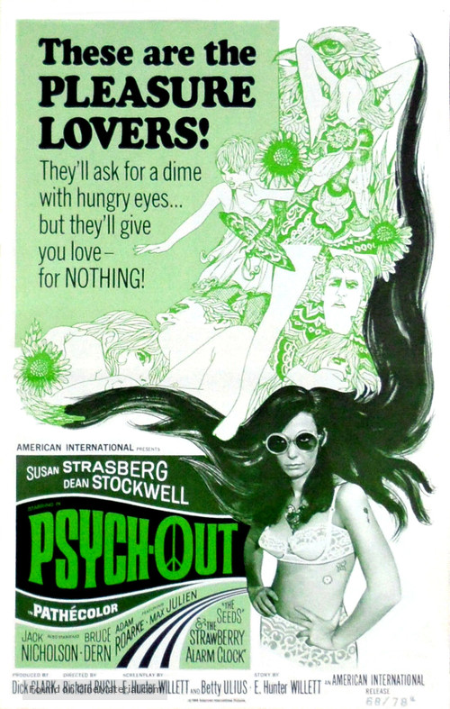 Psych Out 1968 Movie Poster