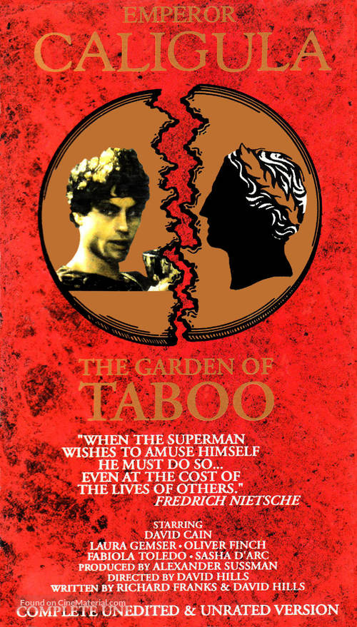 Caligola: La storia mai raccontata - VHS movie cover