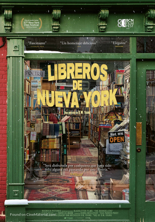 The Booksellers - Spanish Movie Poster