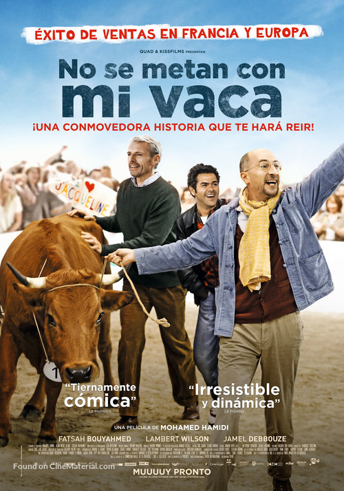 La vache - Chilean Movie Poster
