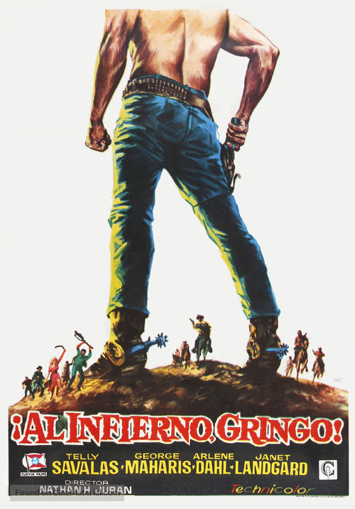 Land Raiders - Spanish Movie Poster