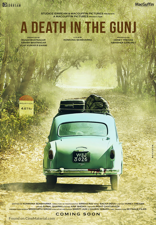 A Death in the Gunj - Indian Movie Poster