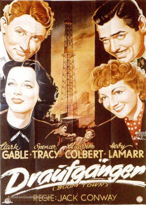 Boom Town - German Movie Poster