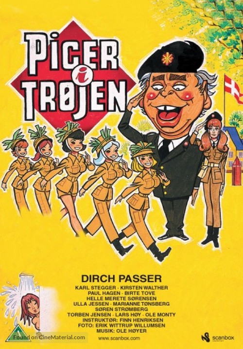 Piger i tr&oslash;jen - Danish DVD movie cover