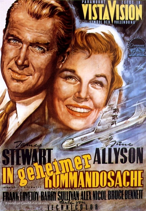 Strategic Air Command - German Movie Poster