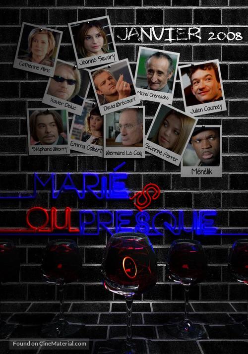 Mari&eacute;s... ou presque - French Movie Poster