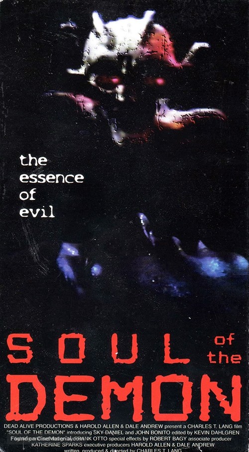 Soul of the Demon - VHS movie cover