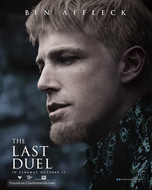 The Last Duel - British Movie Poster