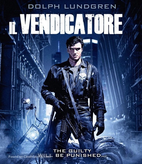 The Punisher - Italian Movie Cover