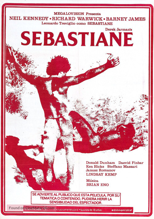Sebastiane - Spanish Movie Poster