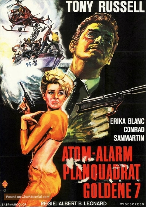 Tecnica di una spia - German Movie Poster