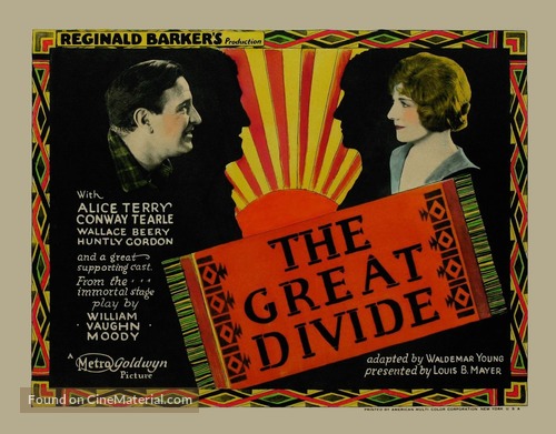 The Great Divide - British Movie Poster