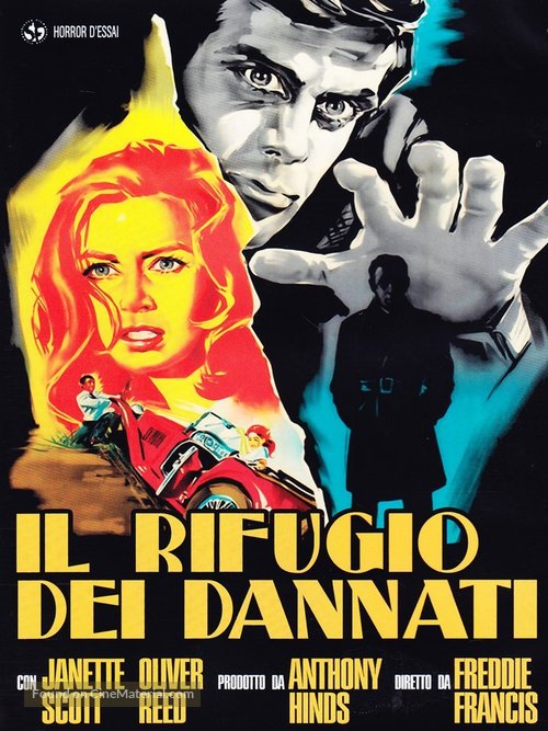Paranoiac - Italian DVD movie cover