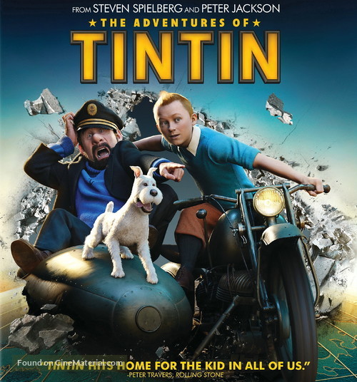 The Adventures of Tintin: The Secret of the Unicorn - Movie Cover