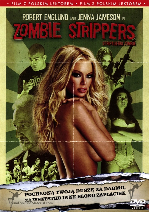 Zombie Strippers - Polish DVD movie cover