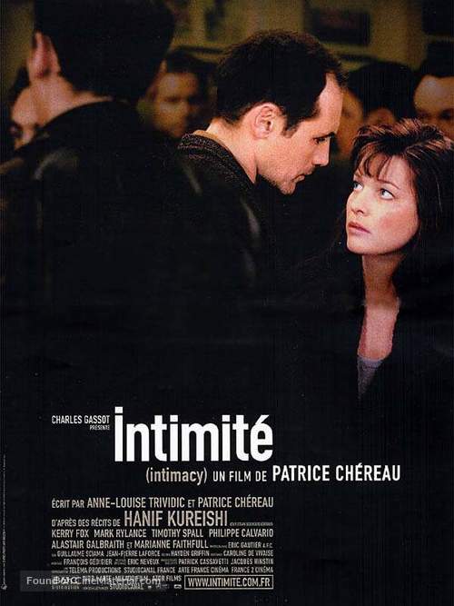 Intimacy - French Movie Poster