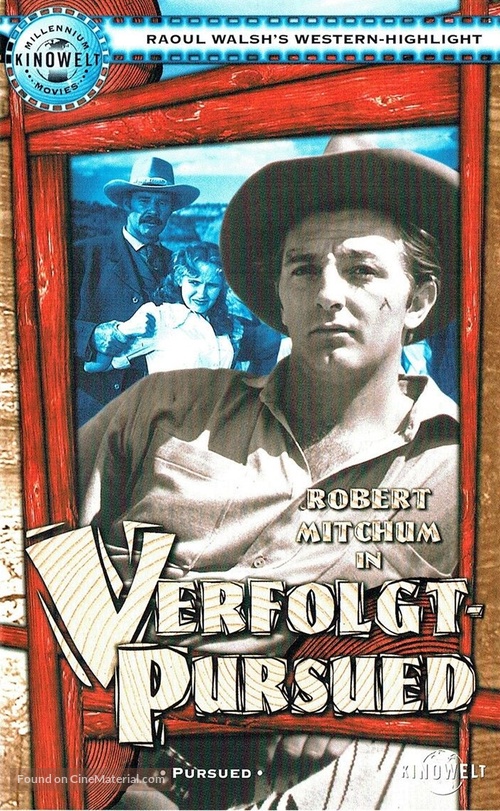 Pursued - German VHS movie cover