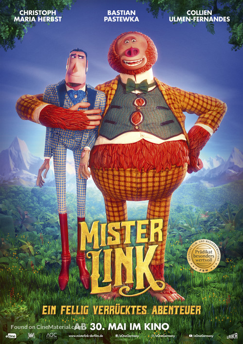 Missing Link - German Movie Poster