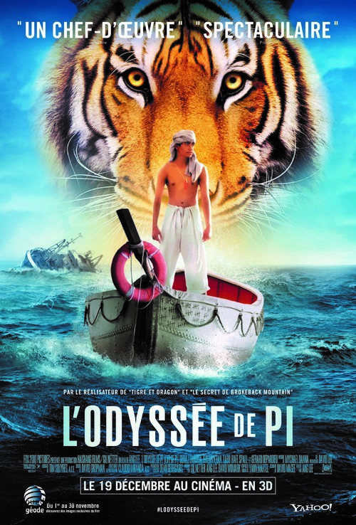 Life of Pi - French Movie Poster