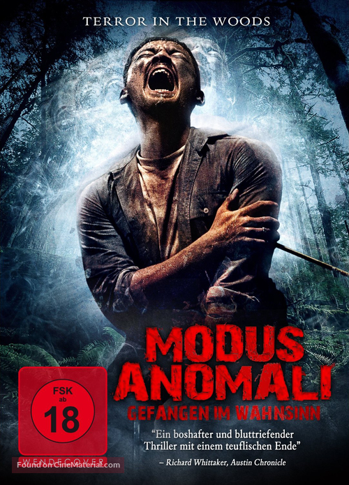 Modus Anomali - German DVD movie cover
